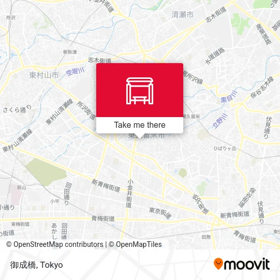 御成橋 map