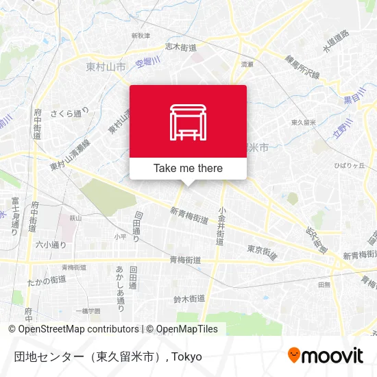 団地センター（東久留米市） map