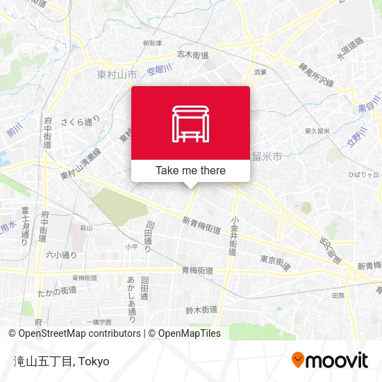 滝山五丁目 map