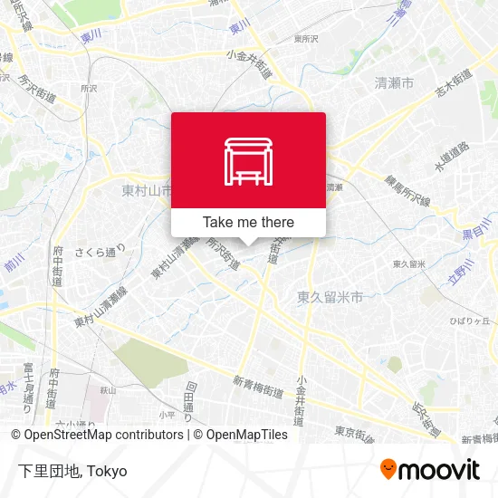 Shimosato Housing Complex map