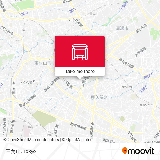 Sankaku Mountain map