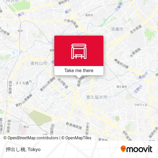 Oshidashi Bridge map