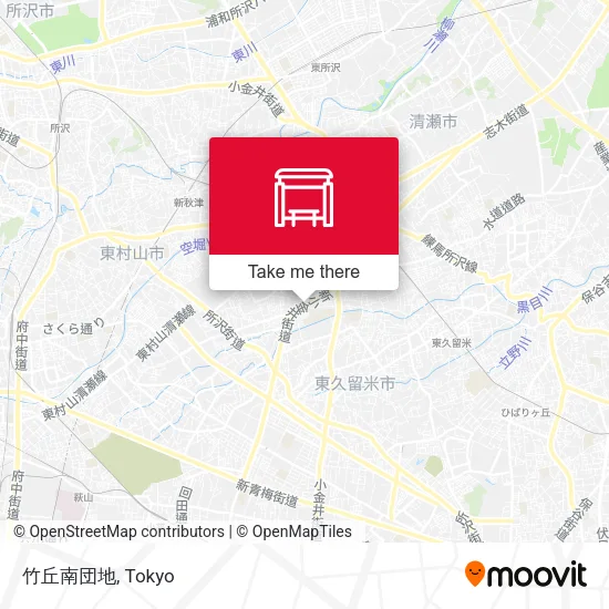 Takegaoka South Housing Complex map