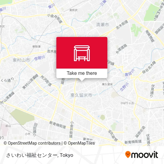 さいわい福祉センター map