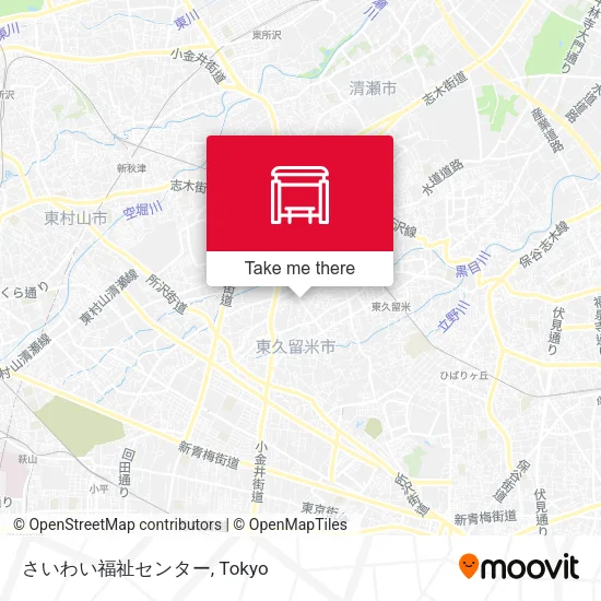さいわい福祉センター map