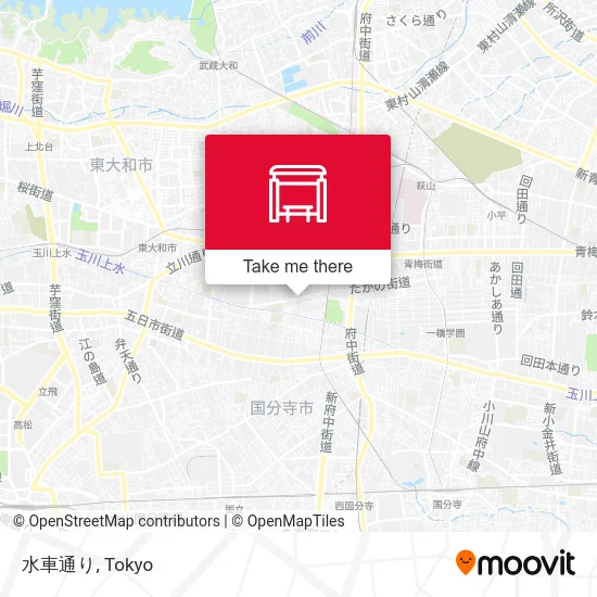 Water Wheel Street map