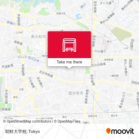 Korean University map