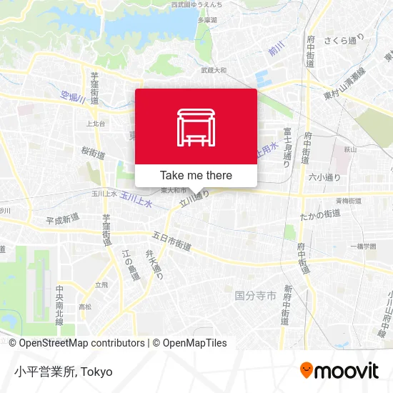 小平営業所 map
