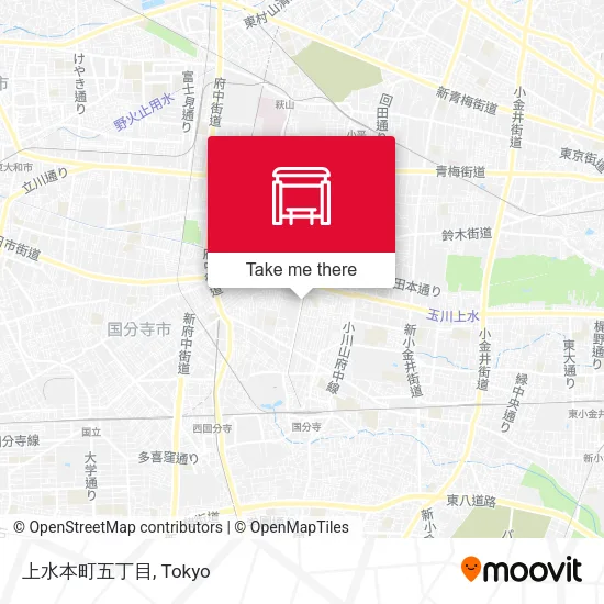 Jyosuihoncho 5-chome map