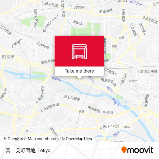 Fujimi-cho Housing Complex map