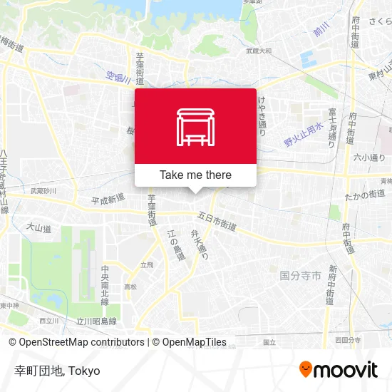 Saiwai-cho Complex map