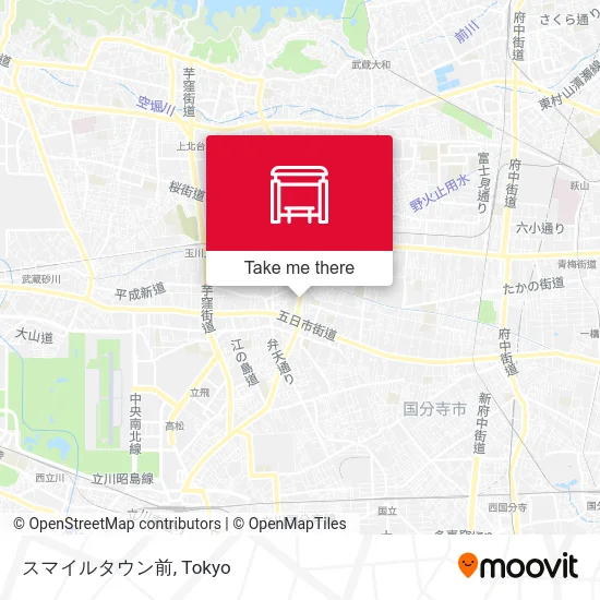 スマイルタウン前 map