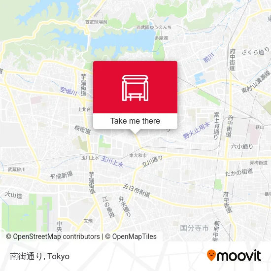 南街通り map
