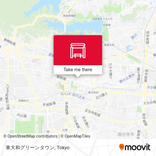 東大和グリーンタウン map