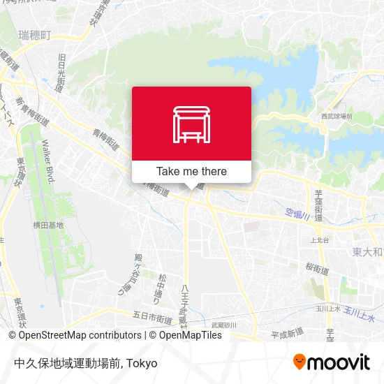 中久保地域運動場前 map