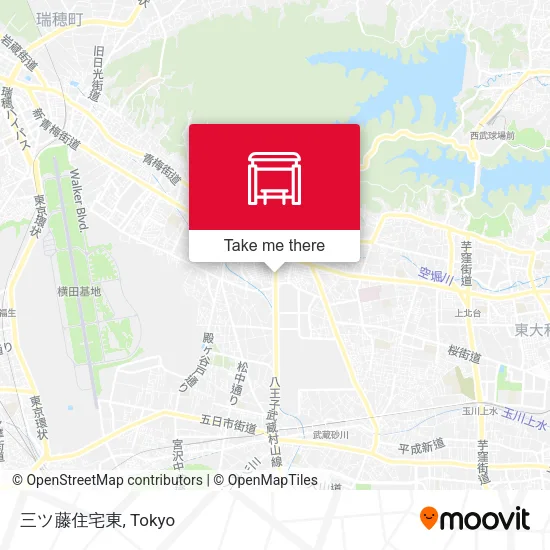 三ツ藤住宅東 map