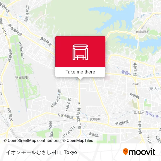 AEON Mall Musashi Murayama map