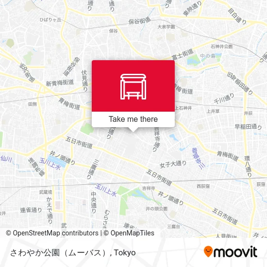 さわやか公園（ムーバス） map