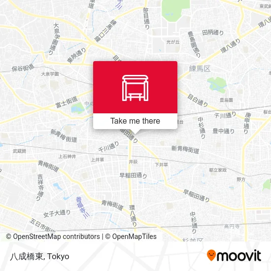 Yasunari Bridge East map