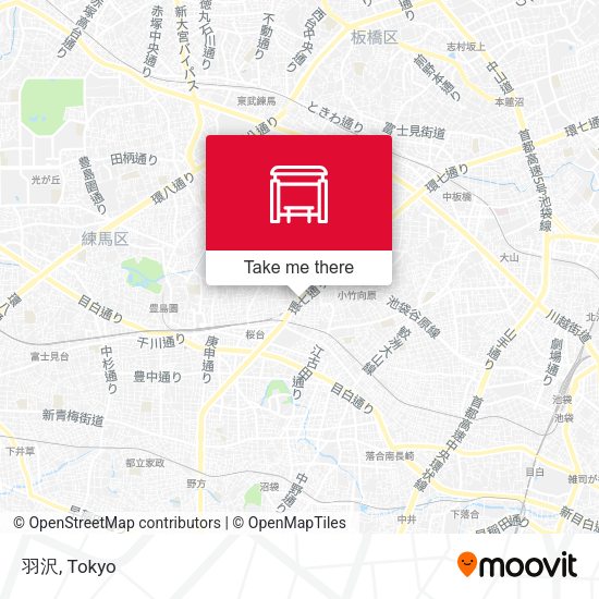 羽沢 map