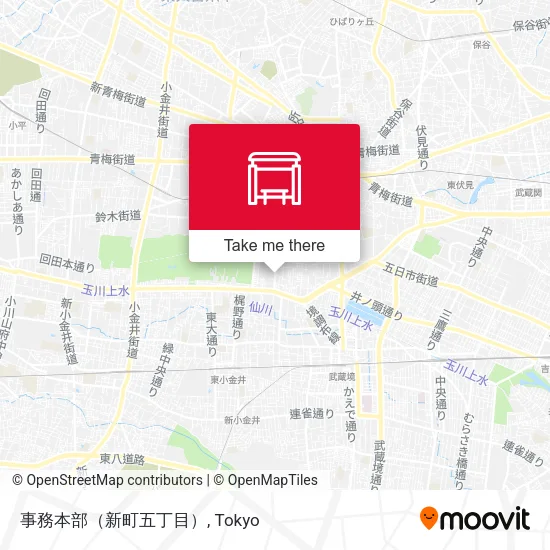 事務本部（新町五丁目） map