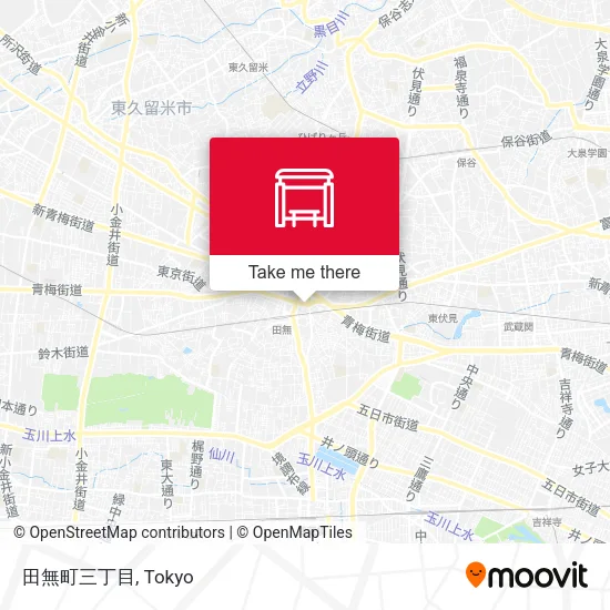 田無町三丁目 map