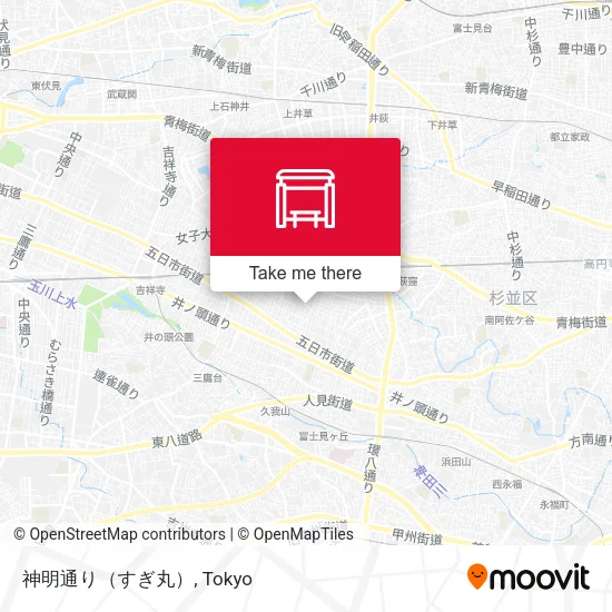 Shinmei Street (Sugimaru) map