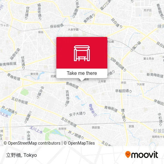 立野橋 map