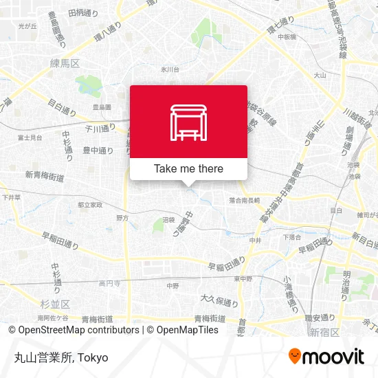 丸山営業所 map