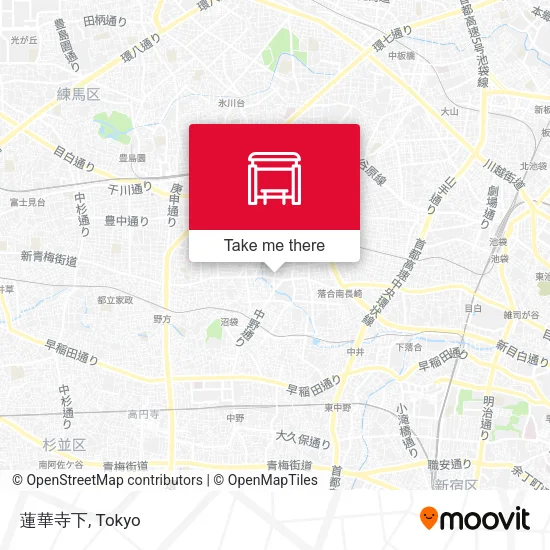 蓮華寺下 map
