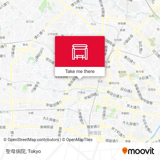 聖母病院 map