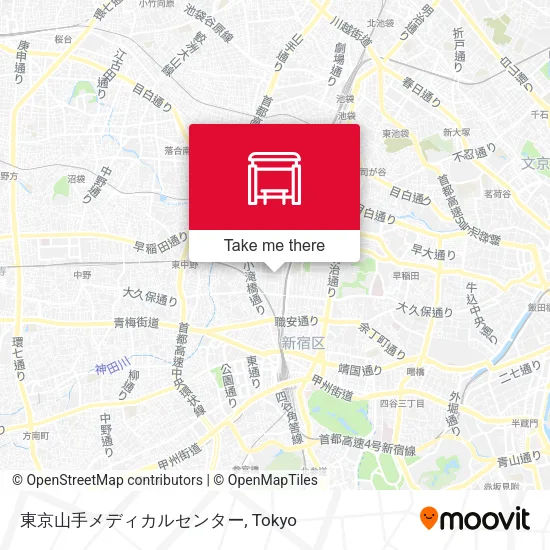 東京山手メディカルセンター map
