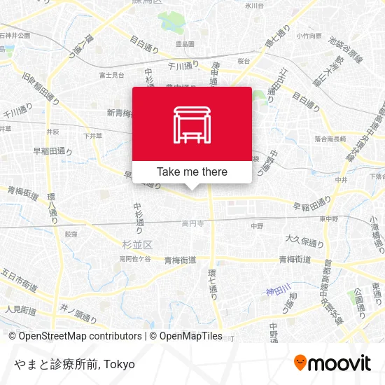 やまと診療所前 map