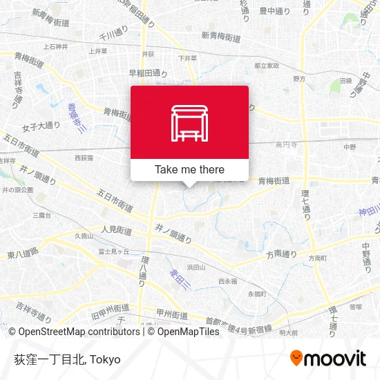 荻窪一丁目北 map