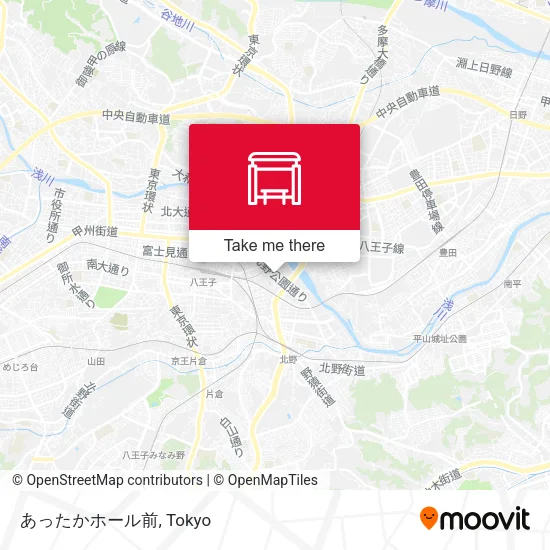 In front of Attaka Hall map