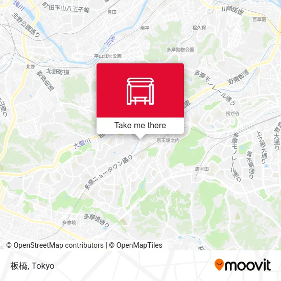 板橋 map