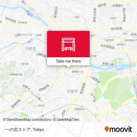 一の宮ストア map