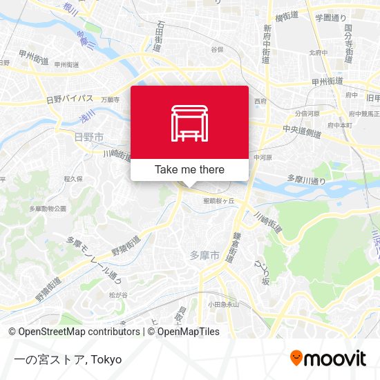 一の宮ストア map