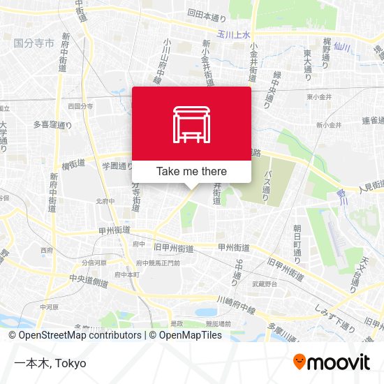 一本木 map