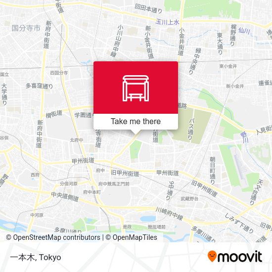 一本木 map