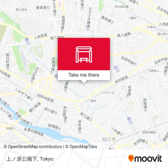上ノ原公園下 map