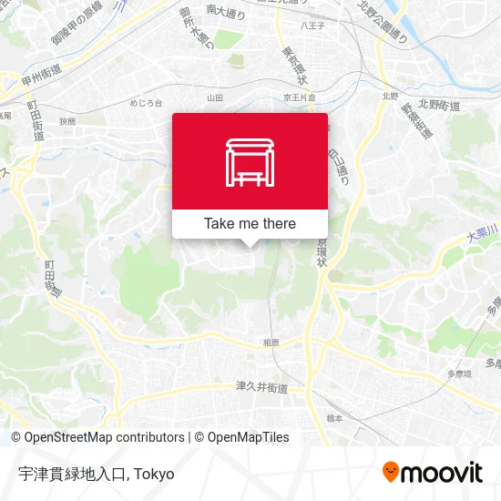 Utsunuki Park Entrance map