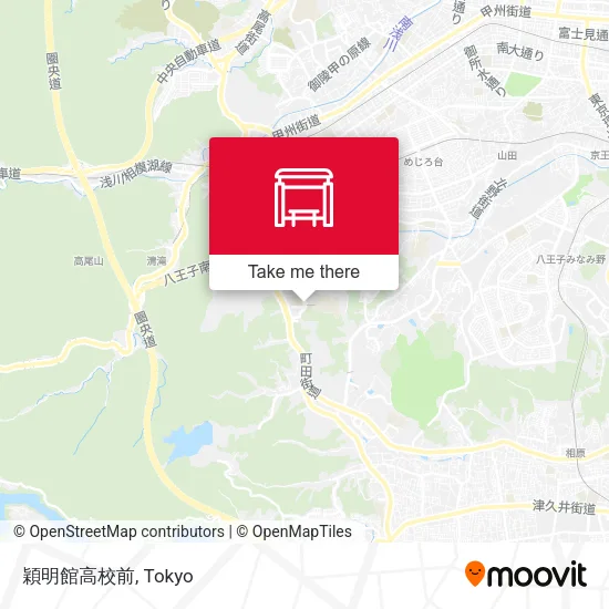 穎明館高校前 map