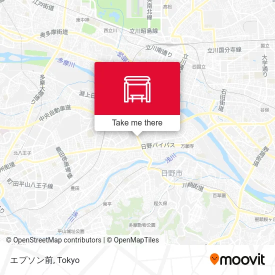 エプソン前 map