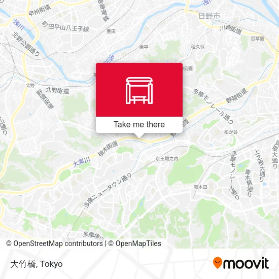 大竹橋 map