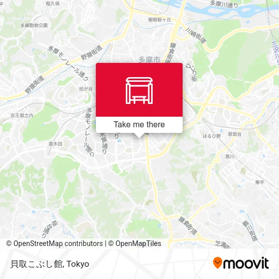 Kaidori Kobushi Hall map