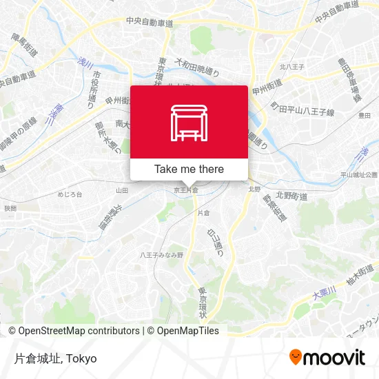 片倉城址 map