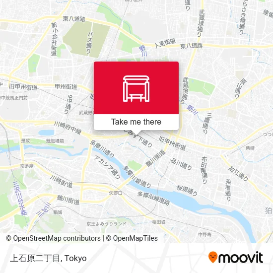 上石原二丁目 map