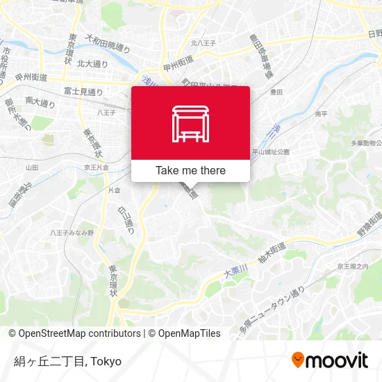 絹ヶ丘二丁目 map