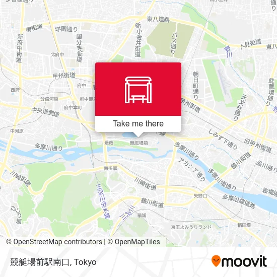 競艇場前駅南口 map
